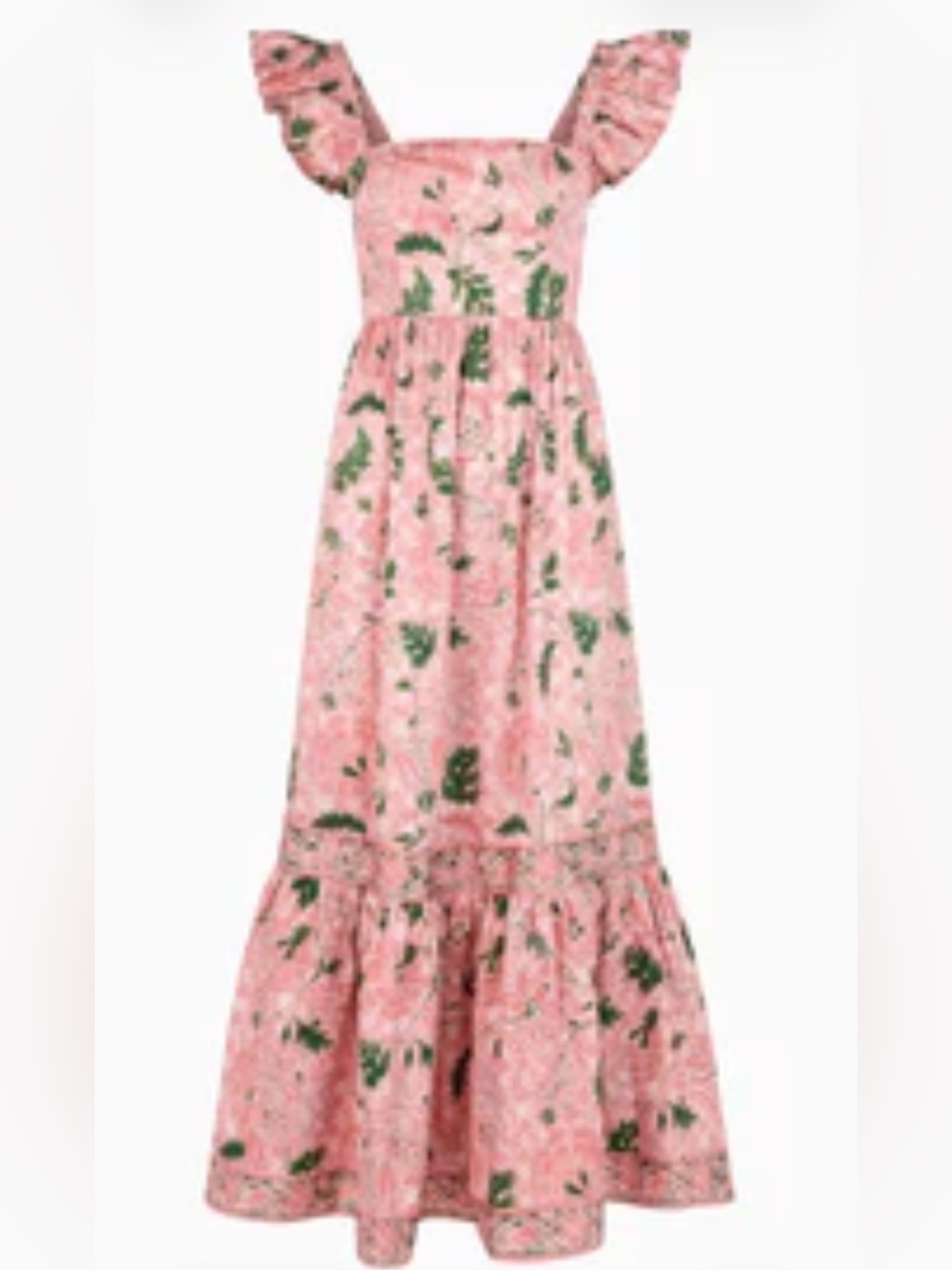 Hill House Rose Calico Trellis Pippa Dress NWT